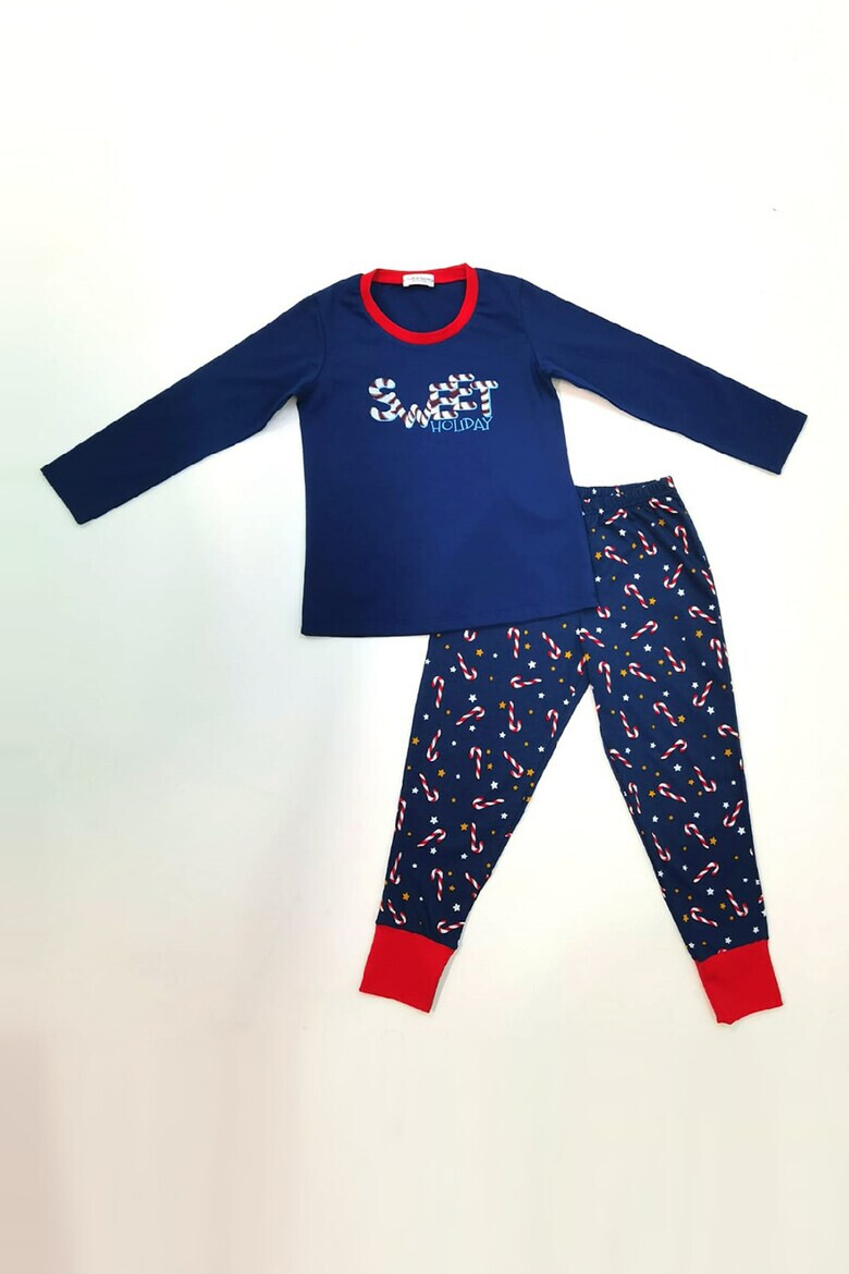 Soft & Seven BY SOFIAMAN Pijama de bumbac cu imprimeu - Pled.ro