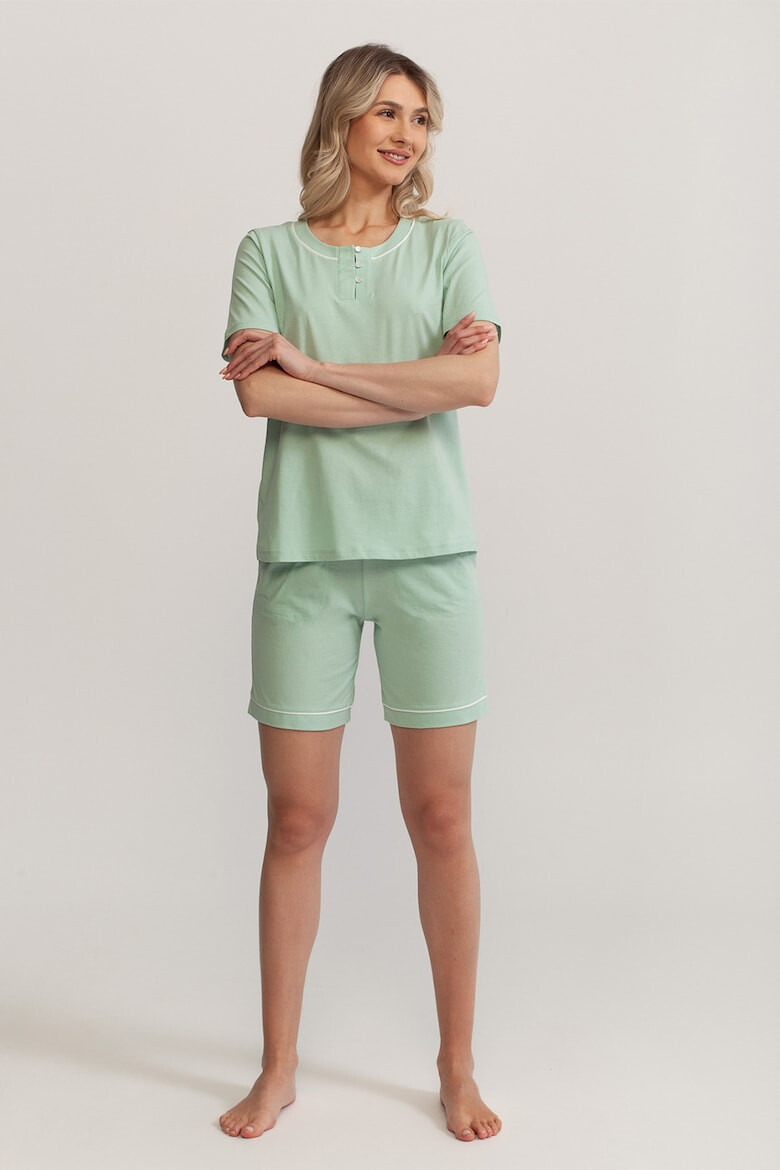 Soft & Seven BY SOFIAMAN Pijama din bumbac Basic - Pled.ro