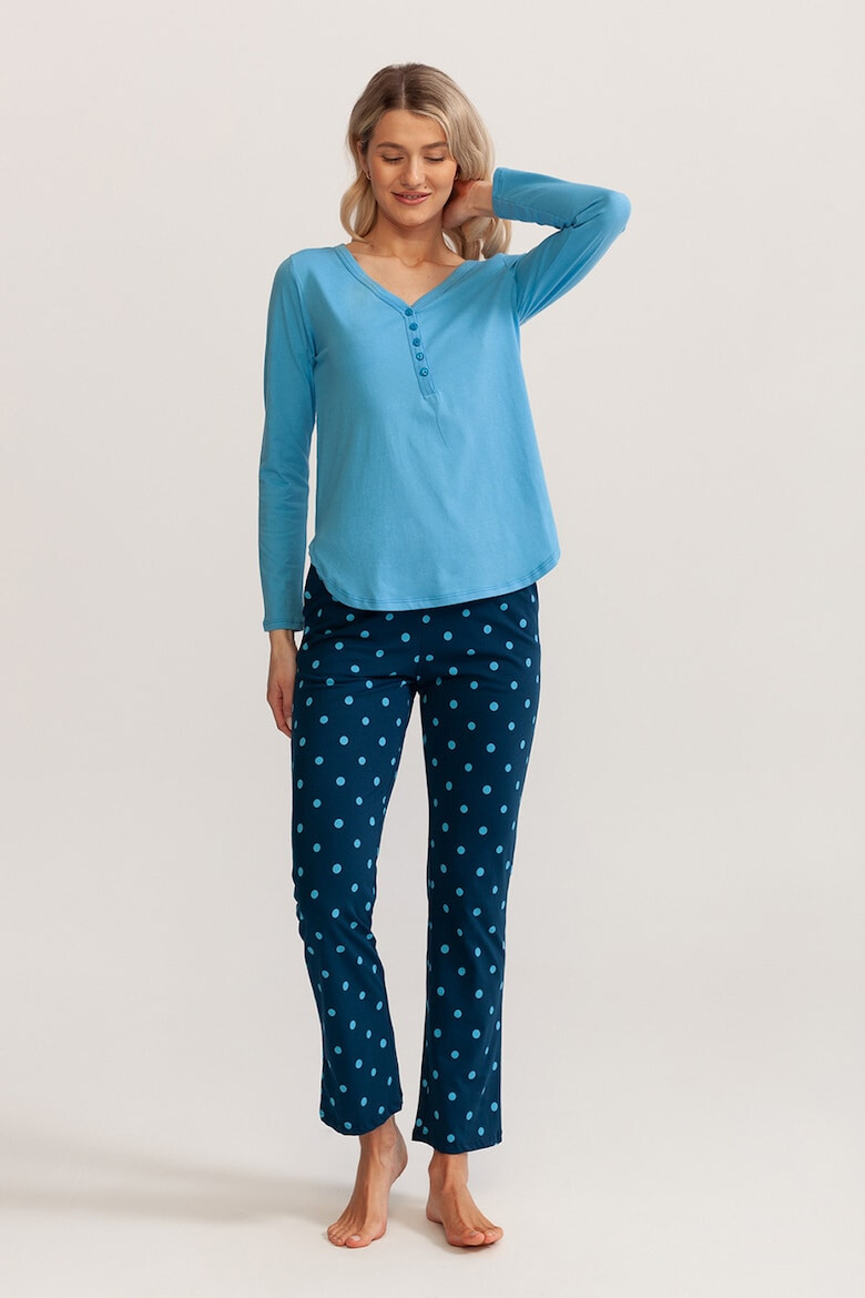 Soft & Seven BY SOFIAMAN Pijama din bumbac Liana - Pled.ro