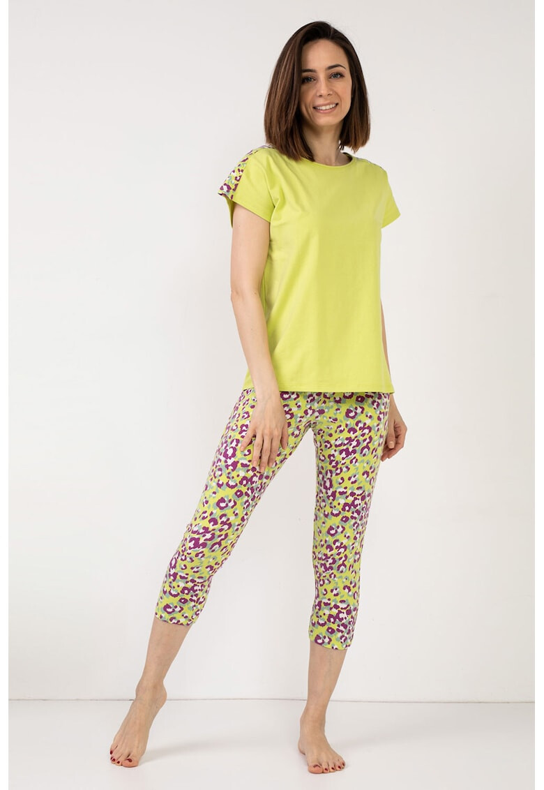 Soft & Seven BY SOFIAMAN Tricou si colanti capri de pijama - Pled.ro