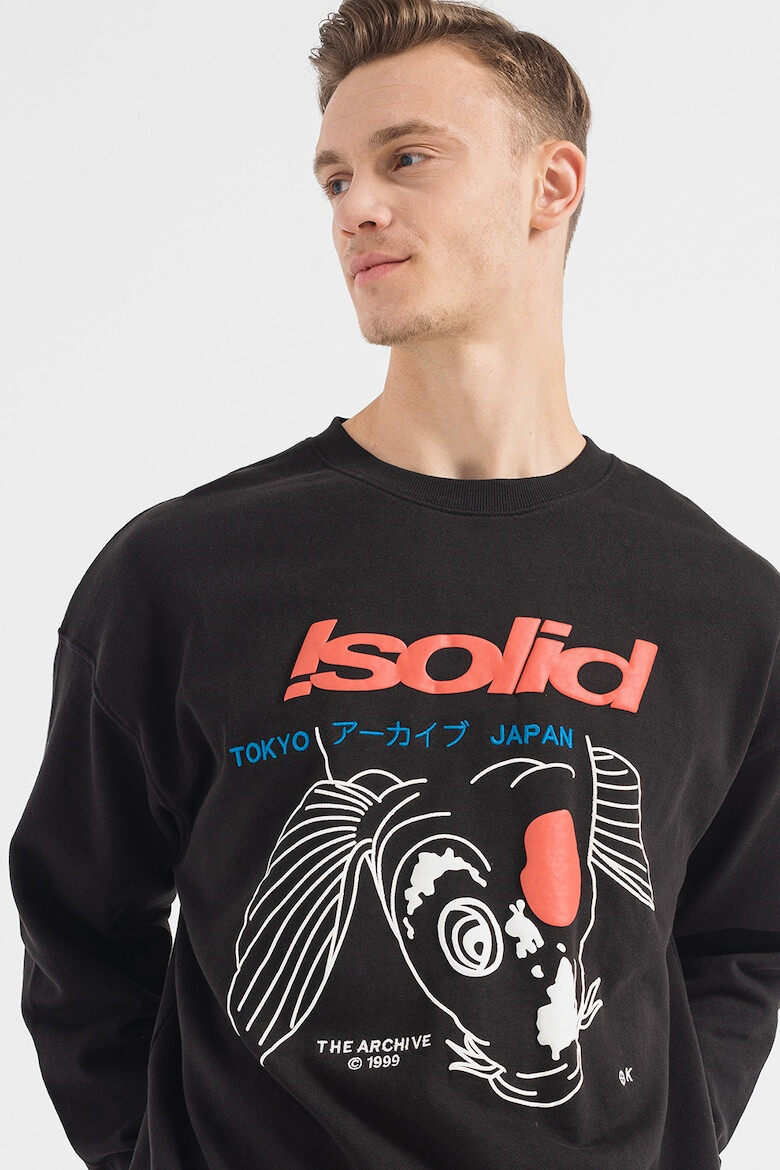 !Solid Bluza sport lejera cu imprimeu Eitan - Pled.ro