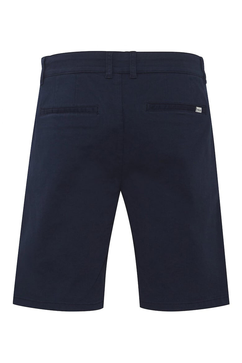 Solid Pantaloni barbati Bumbac Albastru marin - Pled.ro