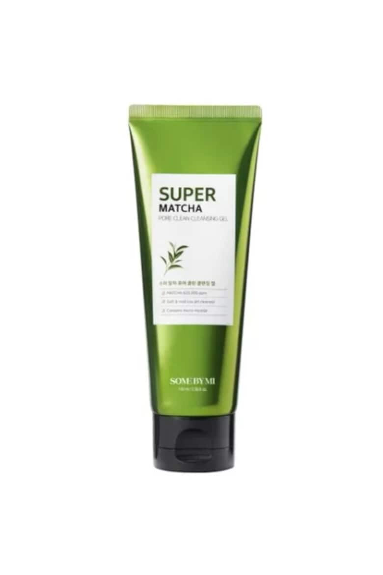 Some By Mi Matcha line - Gel de curatare pentru diminuarea porilor cu super-matcha 100ml - Pled.ro