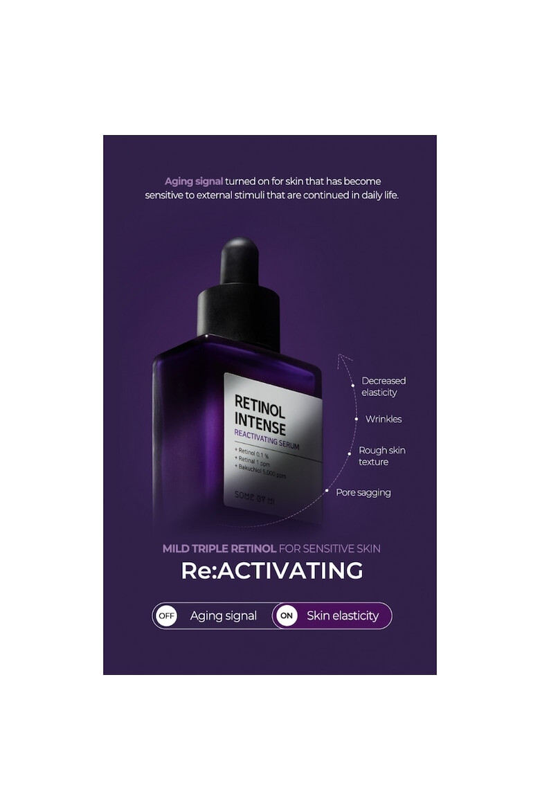 Some By Mi Serum facial Retinol Intense anti-imbatranire SPF 50 30ml - Pled.ro