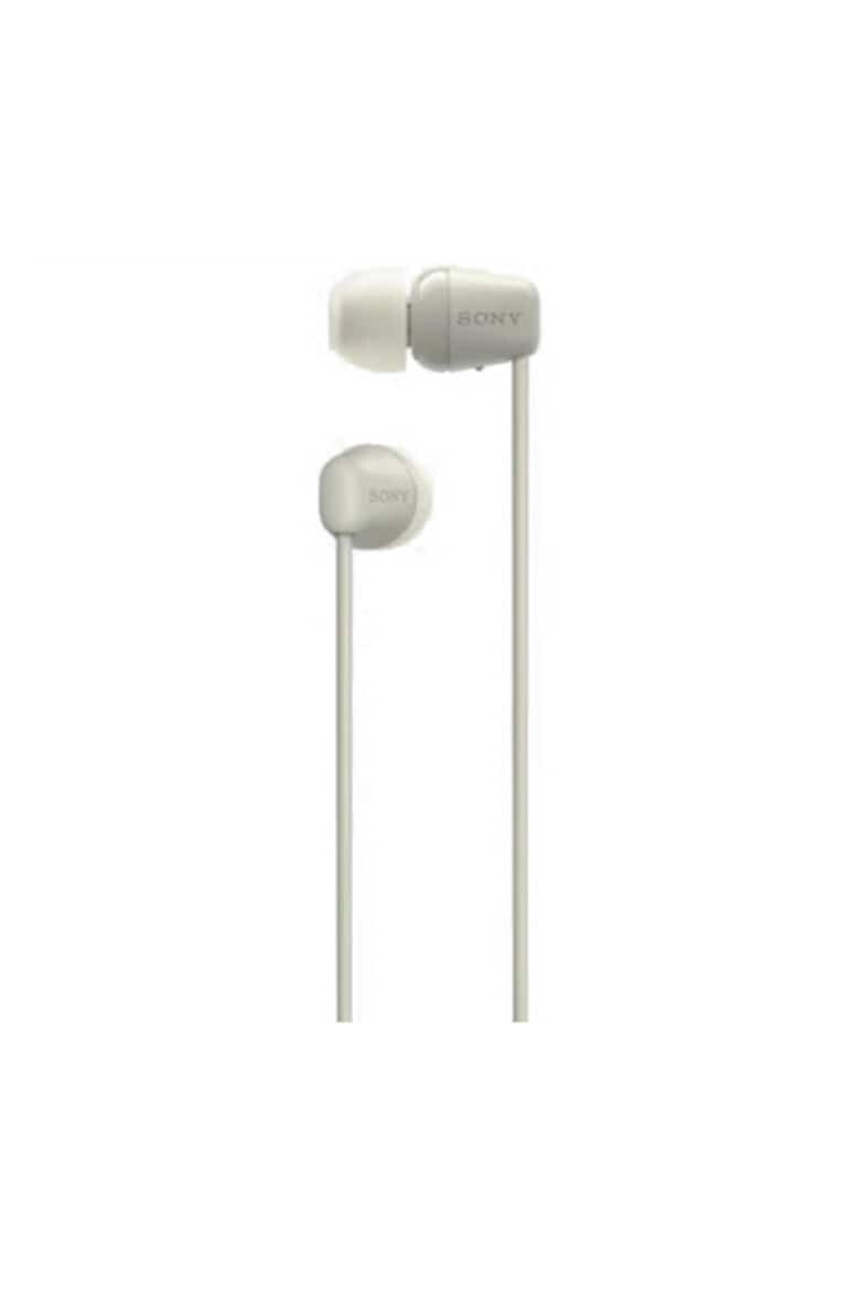 Sony Casti In-Ear WI-C100B Wireless Bluetooth IPX4 Microfon Fast pair Autonomie 25 ore - Pled.ro