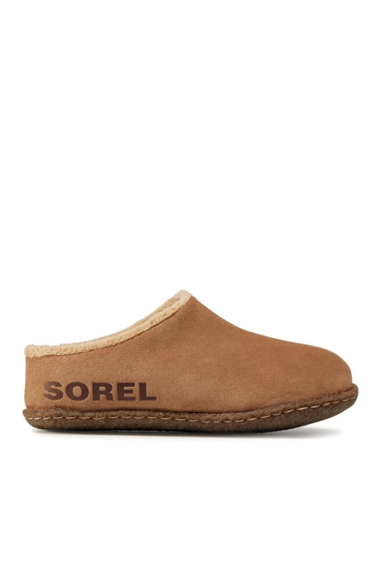 Sorel Papuci sport copii 207588974 Piele intoarsa Maro - Pled.ro