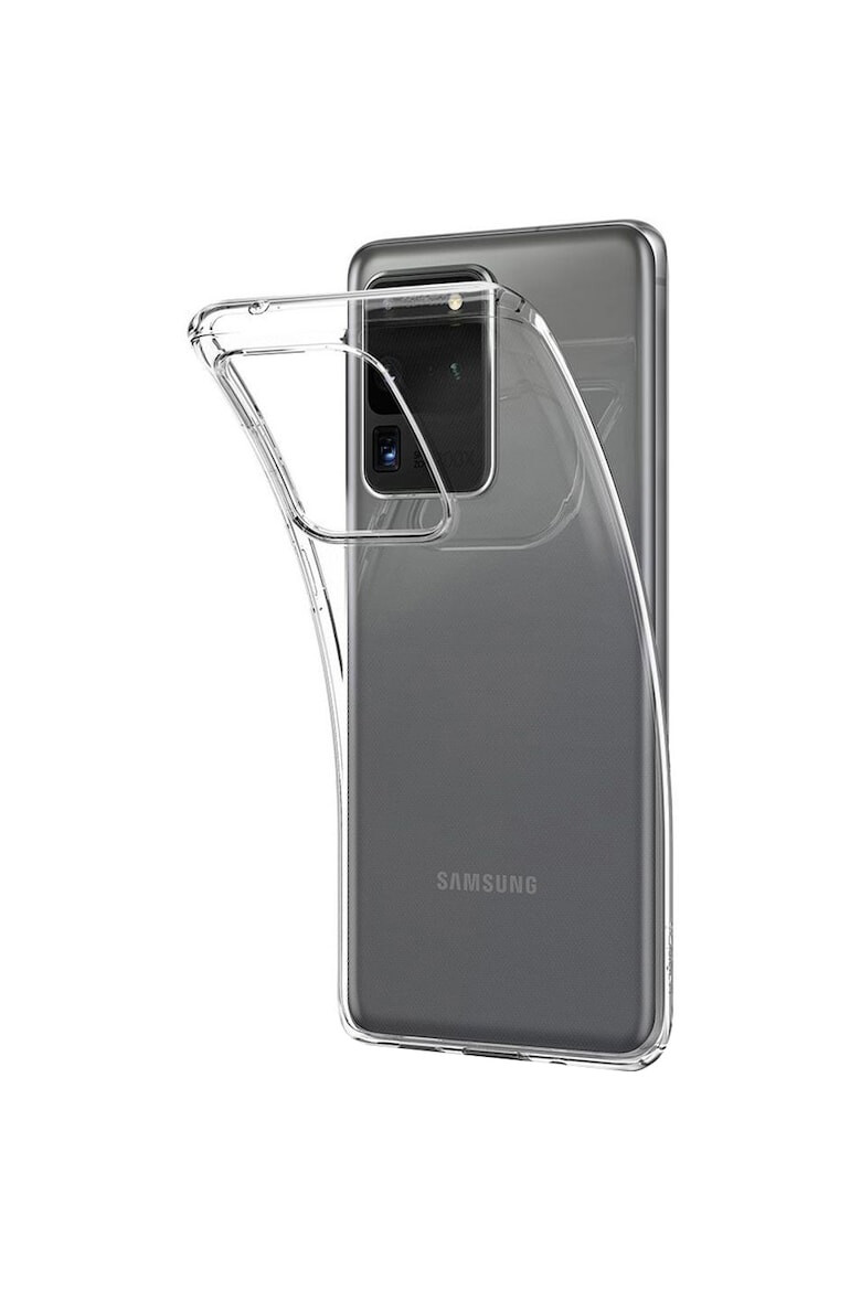 Spigen Husa de protectie Crystal Flex pentru Samsung Galaxy S20 Ultra Crystal Clear - Pled.ro