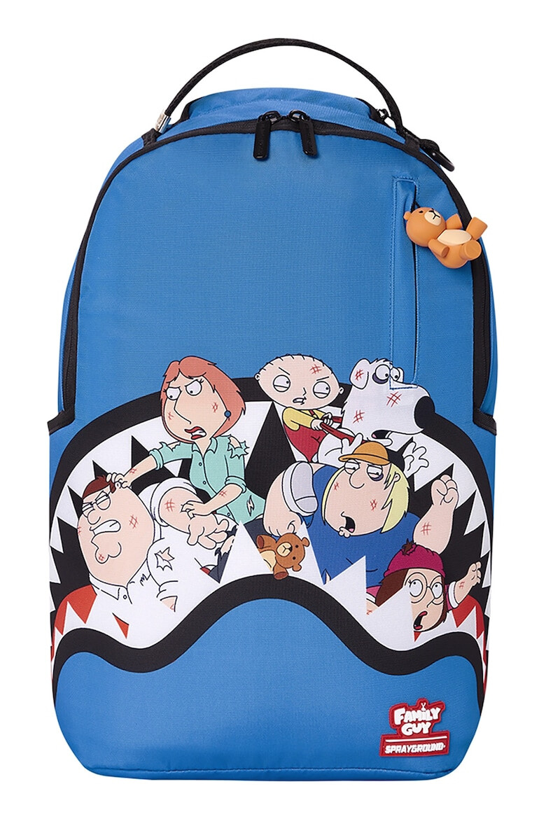 Sprayground Rucsac unisex cu buzunare multiple si desene - Pled.ro