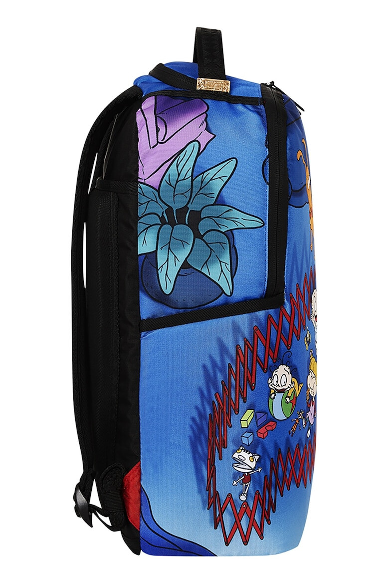 Sprayground Rucsac unisex cu buzunare multiple si desene - Pled.ro