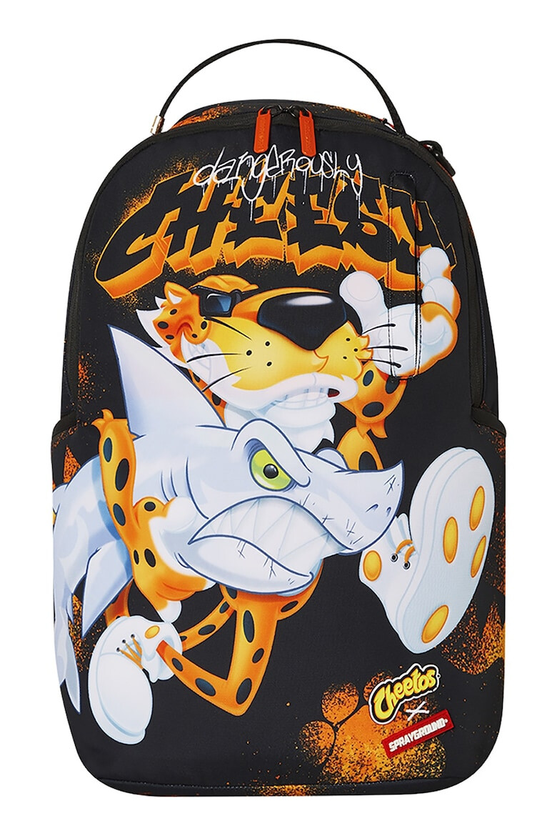 Sprayground Rucsac unisex cu buzunare multiple si desene - Pled.ro