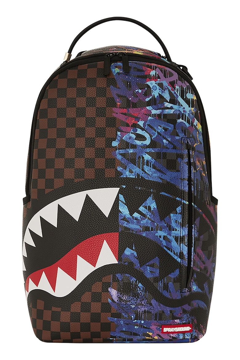 Sprayground Rucsac unisex cu detalii fosforescente - Pled.ro