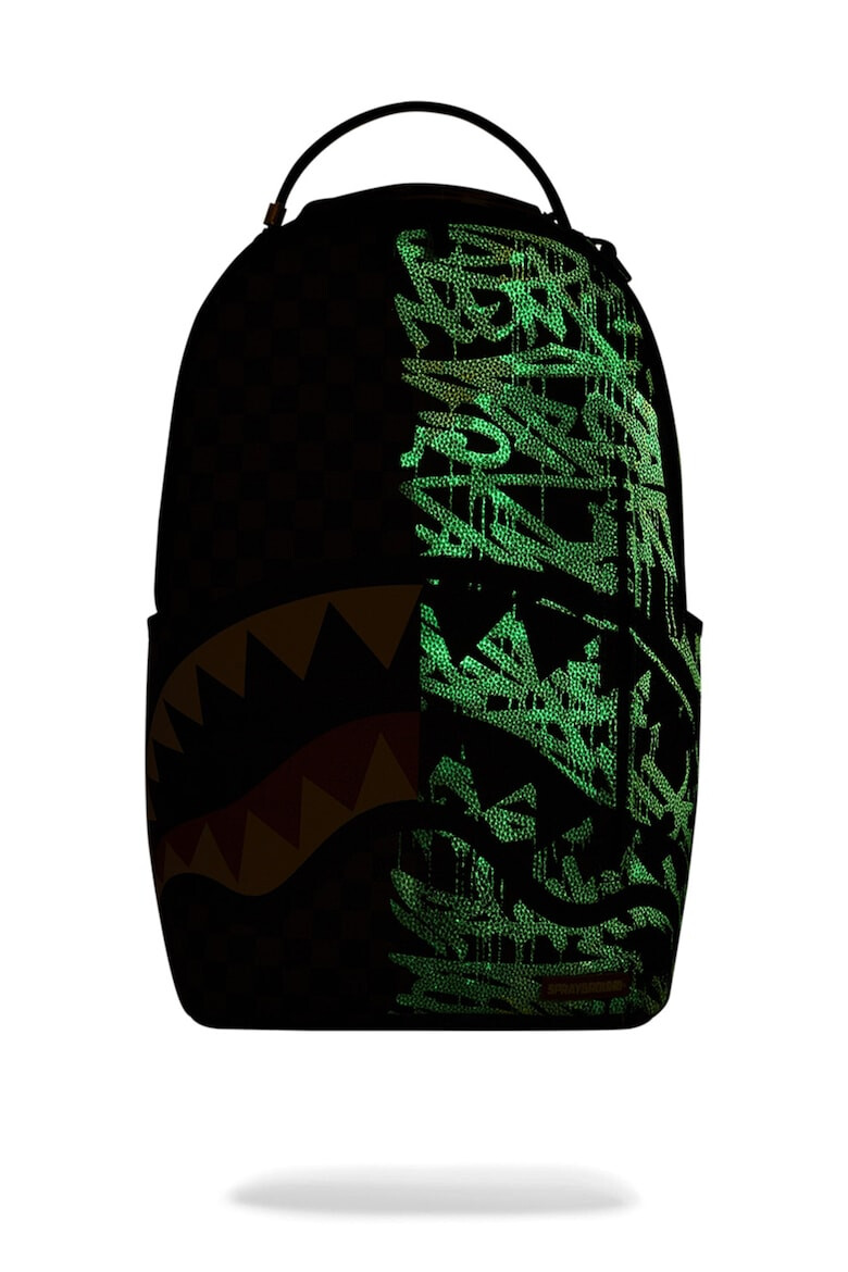 Sprayground Rucsac unisex cu detalii fosforescente - Pled.ro