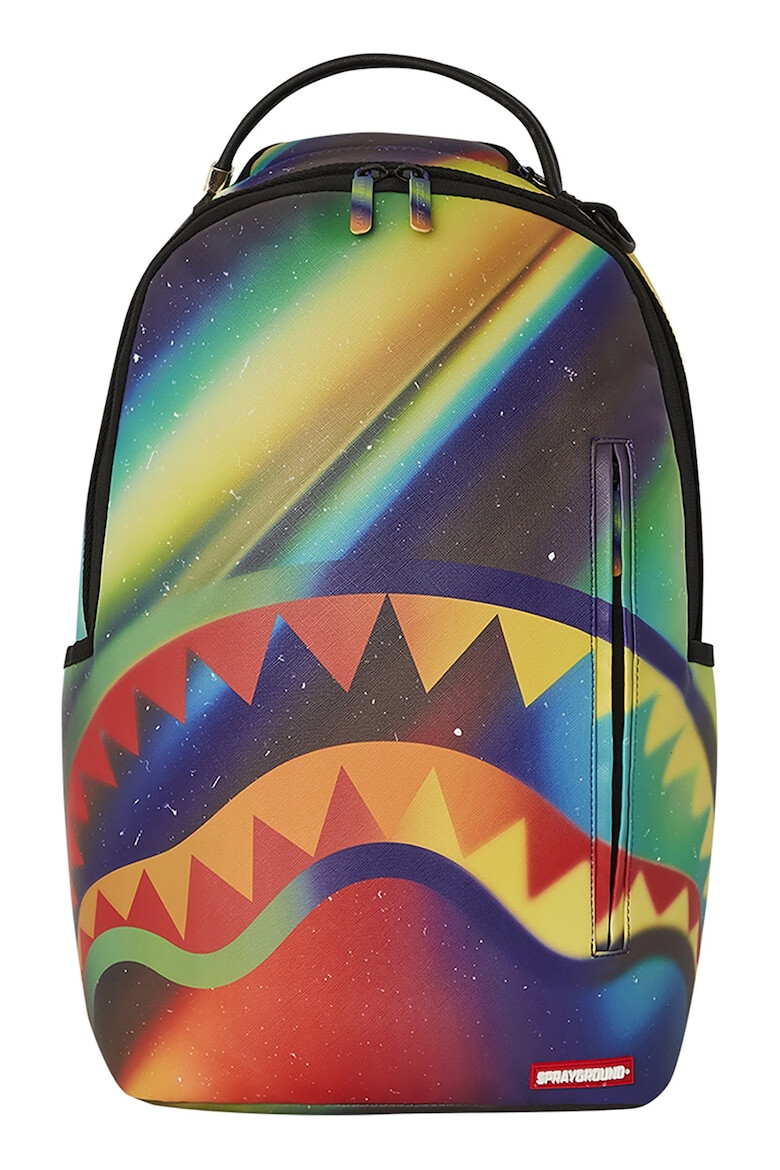 Sprayground Rucsac unisex cu imprimeu abstract si buzunare multiple - Pled.ro