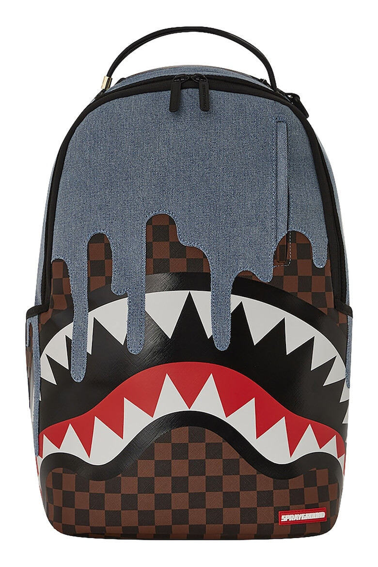 Sprayground Rucsac unisex cu imprimeu abstract si buzunare multiple - Pled.ro