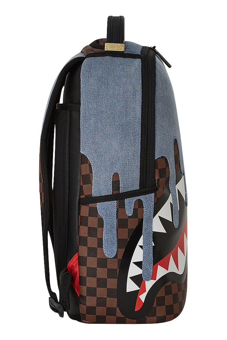 Sprayground Rucsac unisex cu imprimeu abstract si buzunare multiple - Pled.ro