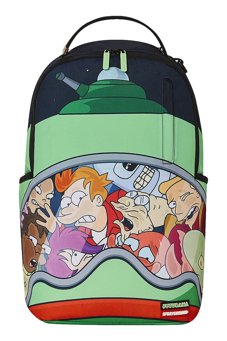 Sprayground Rucsac unisex cu imprimeu Futurama - Pled.ro