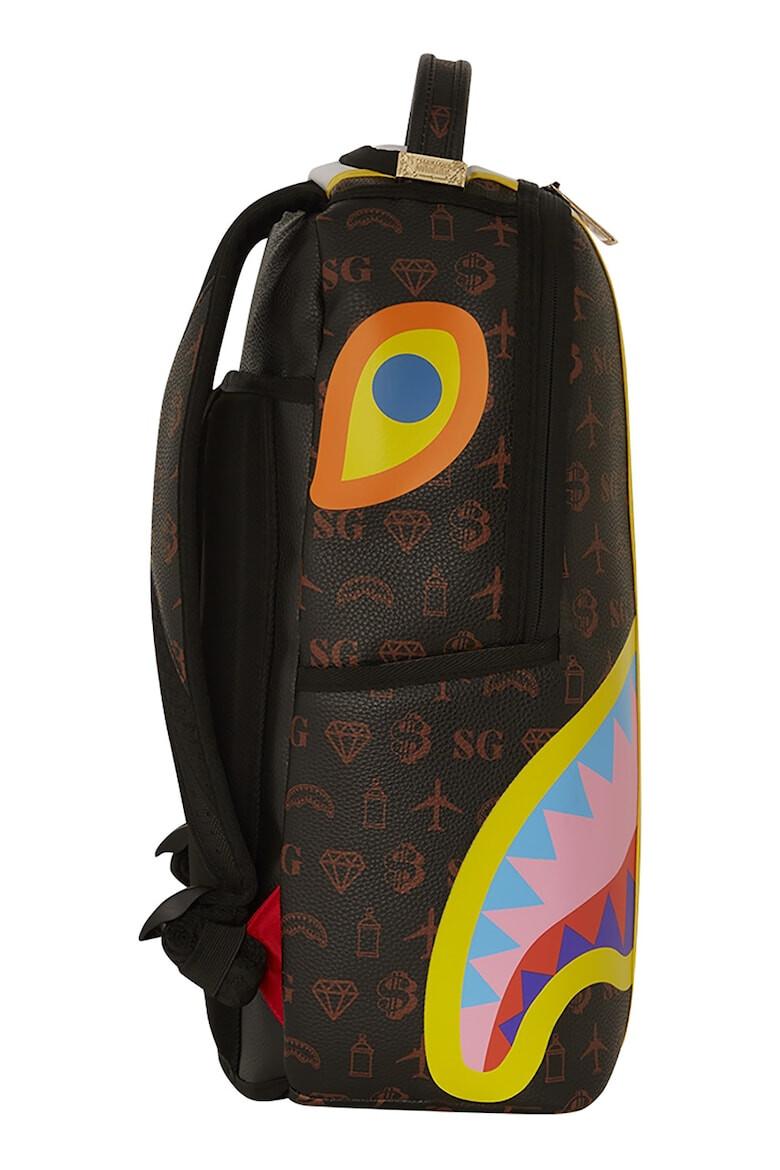 Sprayground Rucsac unisex cu imprimeu grafic si buzunare multiple - Pled.ro