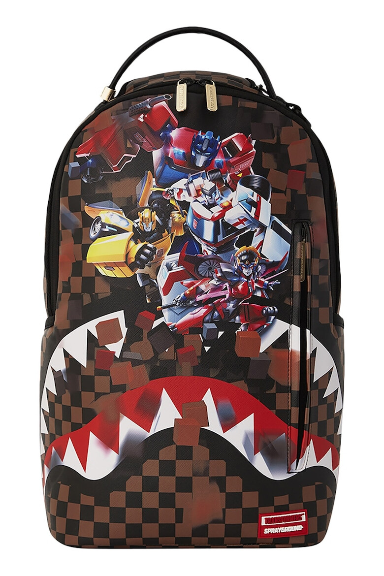 Sprayground Rucsac unisex cu imprimeu Transformers - Pled.ro