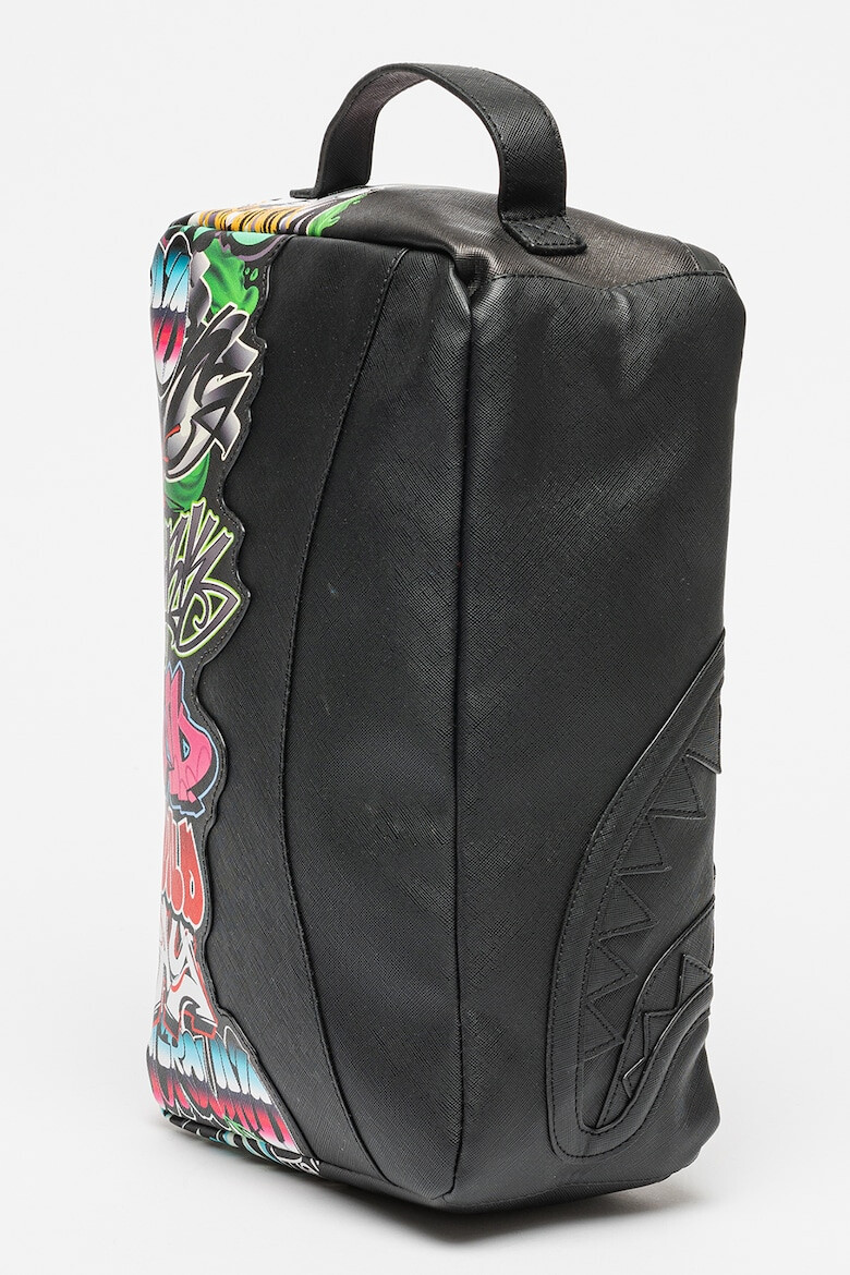 Sprayground Rucsac unisex de piele ecologica Half Graf - Pled.ro