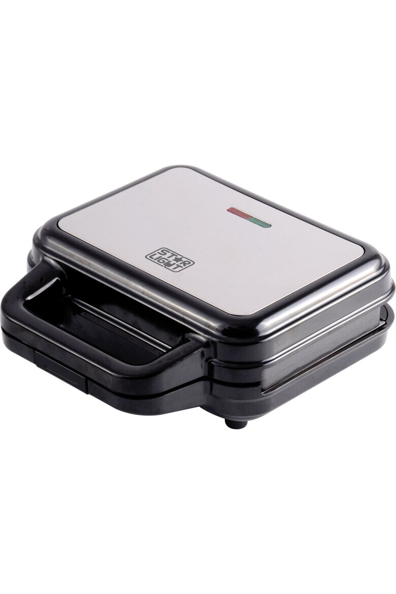 Star-Light Sandwich-maker 3 in 1 700W 3 tipuri de placi grill sandwich waffle maner rece negru/ inox - Pled.ro