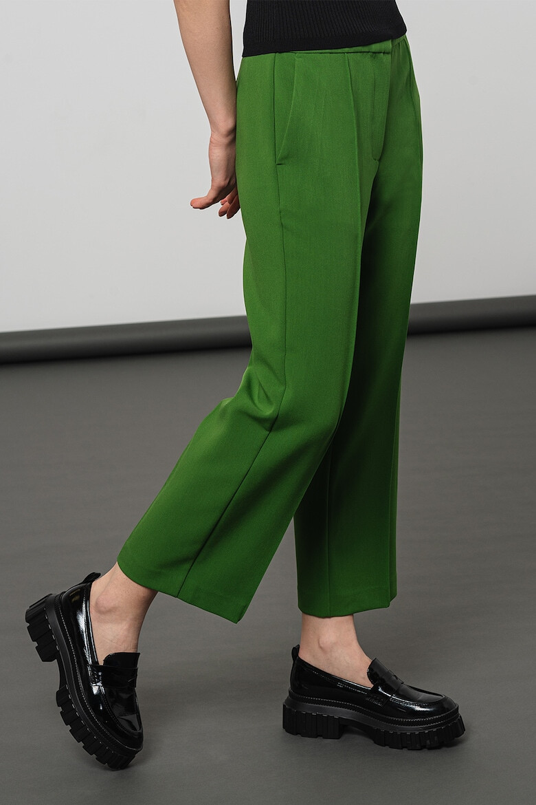 Stefanel Pantaloni tigareta crop - Pled.ro