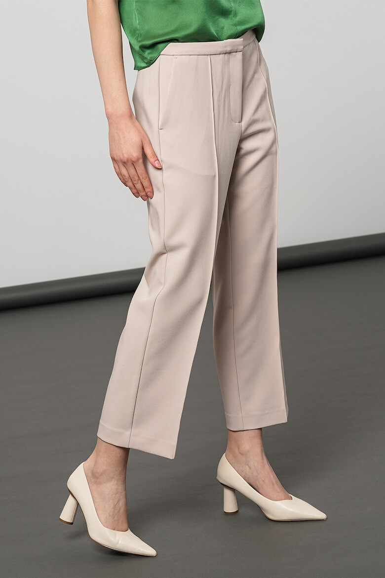 Stefanel Pantaloni tigareta crop - Pled.ro