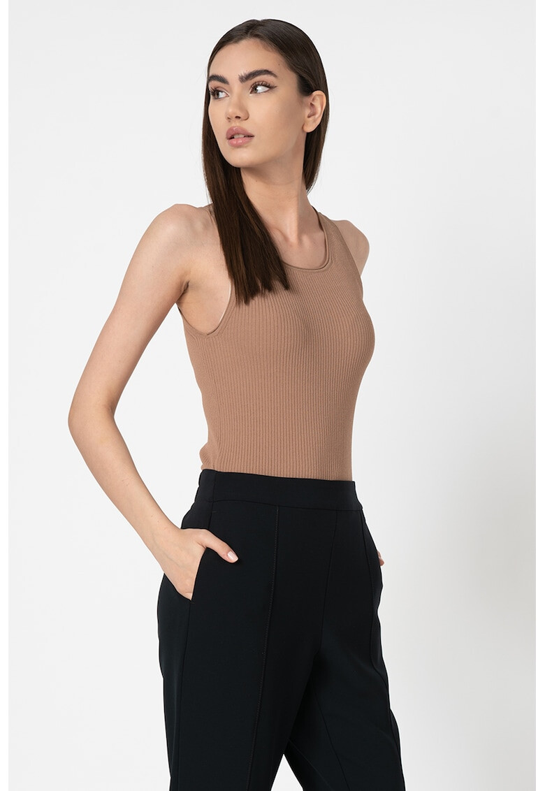 Stefanel Top cu aspect striat - Pled.ro