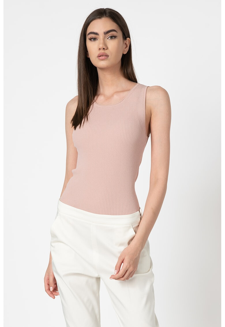 Stefanel Top cu aspect striat - Pled.ro