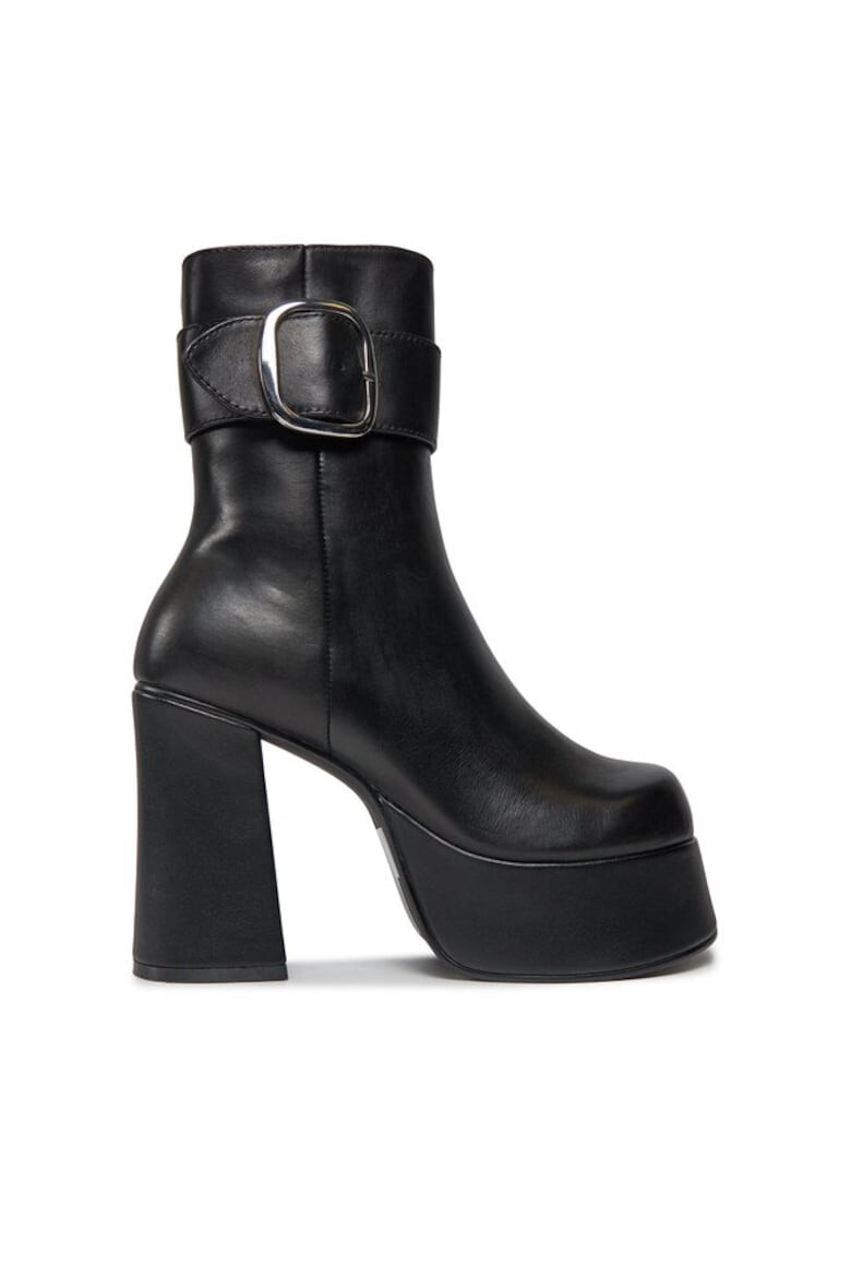 Steve Madden Botine dama 30296648641 Piele naturala Negru - Pled.ro