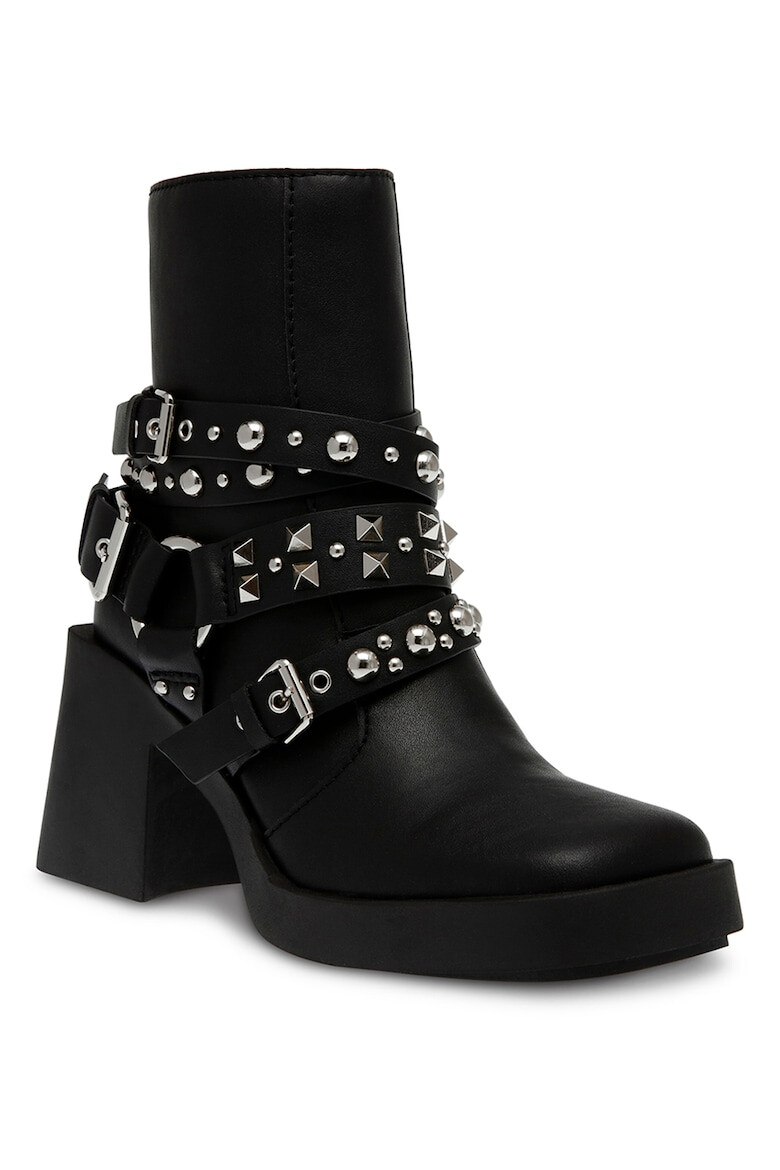 Steve Madden Botine de piele cu toc masiv Kolton - Pled.ro