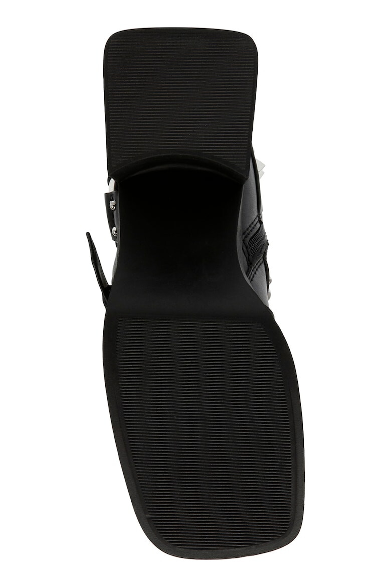 Steve Madden Botine de piele cu toc masiv Kolton - Pled.ro