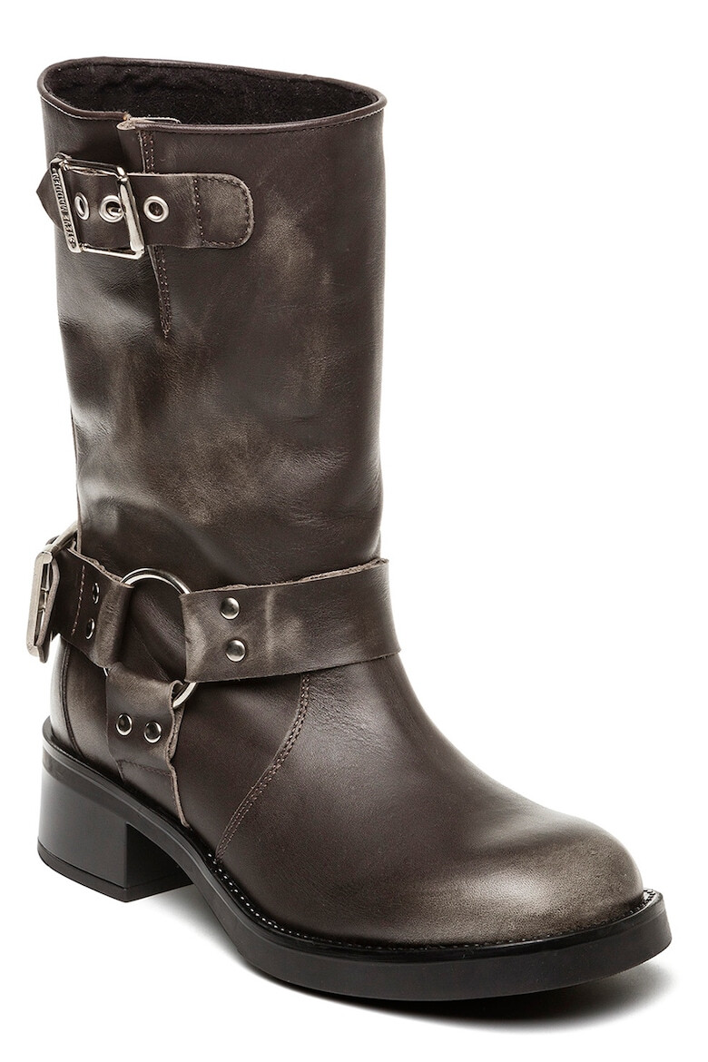 Steve Madden Cizme mid-calf de piele - Pled.ro