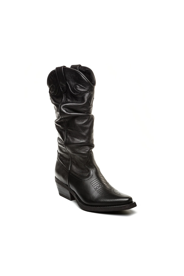 Steve Madden Cizme western mid-calf de piele - Pled.ro