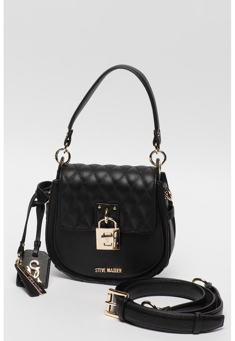 Steve Madden Geanta crossbody de piele ecologica cu aspect matlasat Sandie - Pled.ro