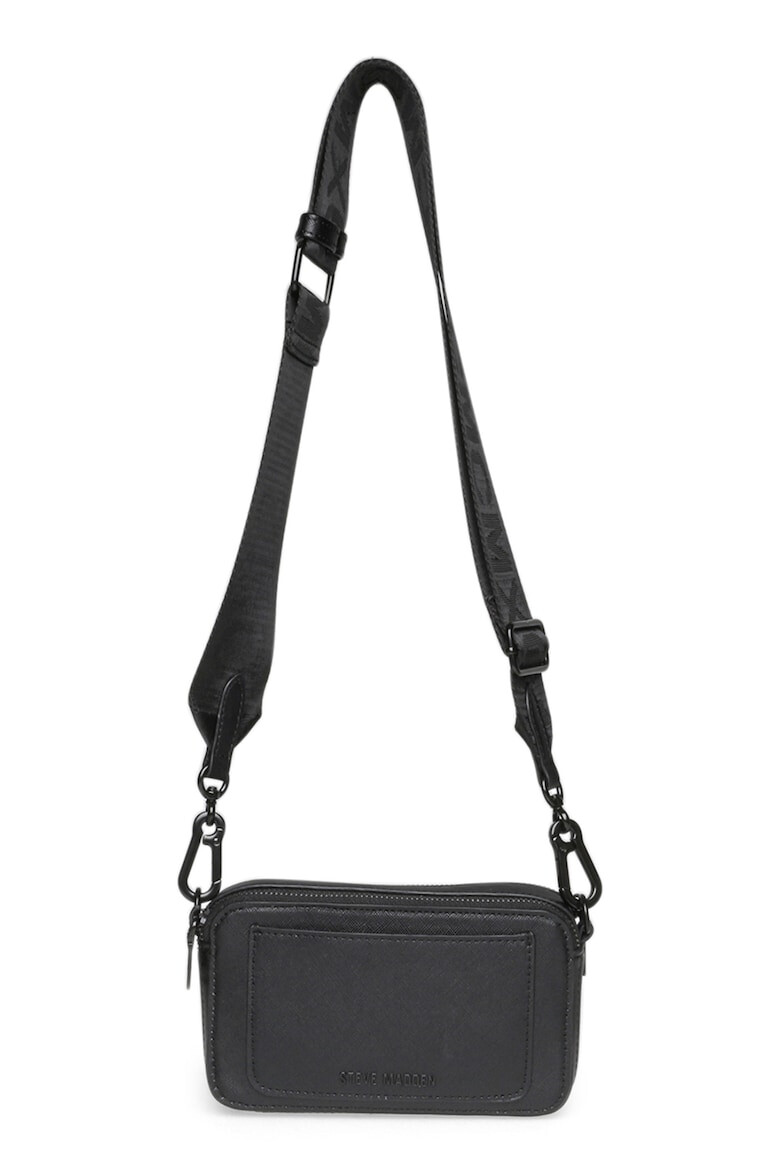 Steve Madden Geanta crossbody de piele saffiano sintetica cu monograma Brisa - Pled.ro