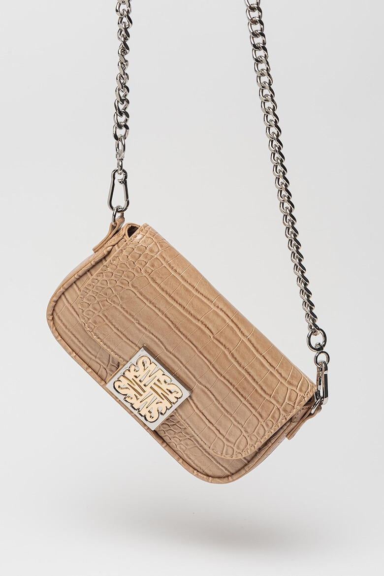 Steve Madden Geanta crossbody din piele ecologica cu aspect de piele de crocodil Blilah - Pled.ro