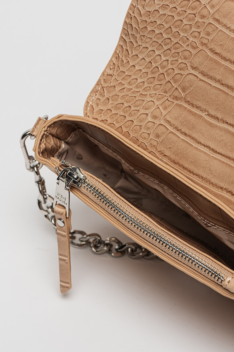 Steve Madden Geanta crossbody din piele ecologica cu aspect de piele de crocodil Blilah - Pled.ro