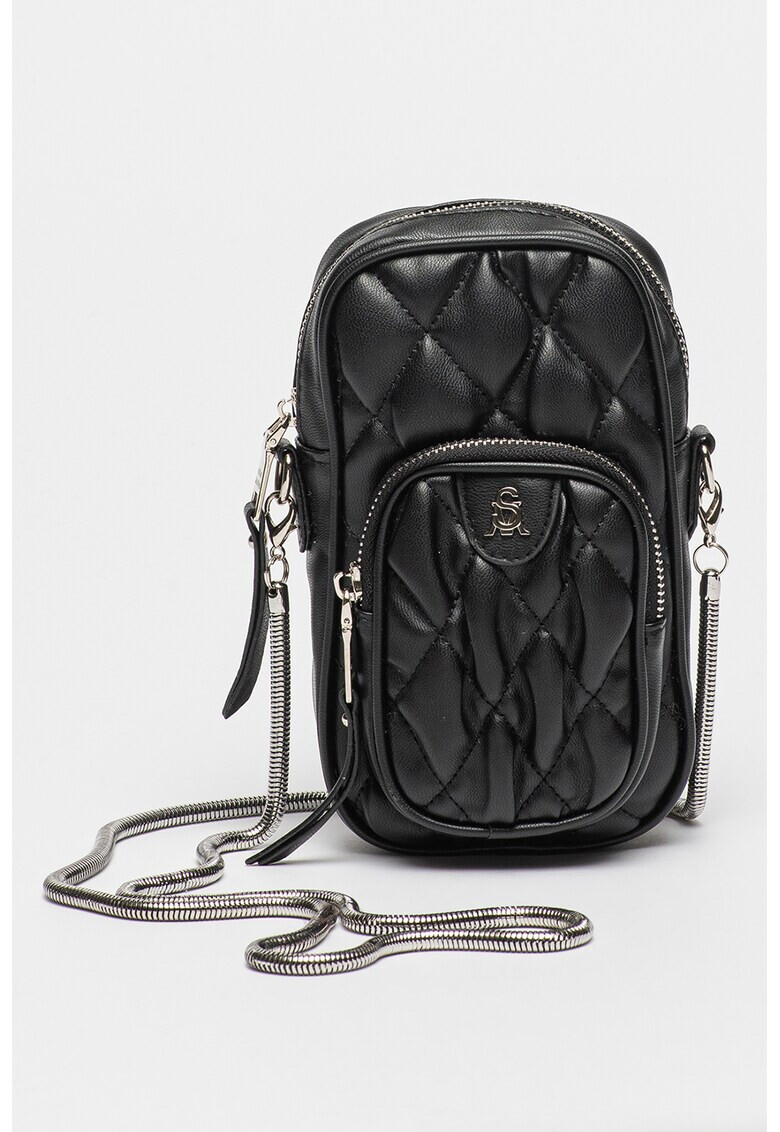 Steve Madden Geanta crossbody verticala de piele ecologica cu aspect matlasat Bcalling - Pled.ro