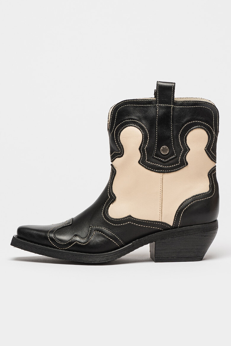 Steve Madden Ghete cowboy de piele Waynoa - Pled.ro