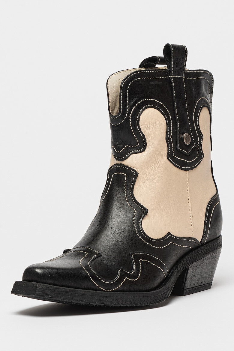 Steve Madden Ghete cowboy de piele Waynoa - Pled.ro