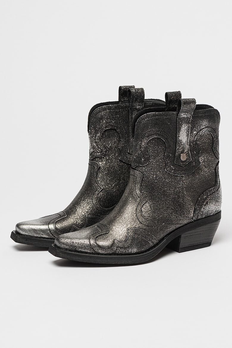 Steve Madden Ghete cowboy de piele Waynoa - Pled.ro