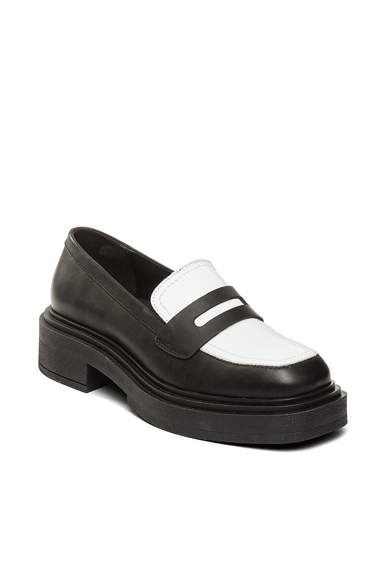 Steve Madden Pantofi loafer de piele ecologica si piele - Pled.ro