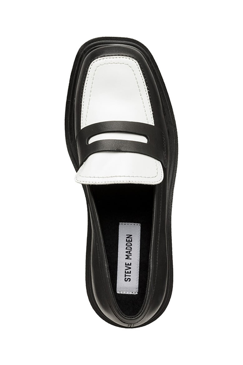 Steve Madden Pantofi loafer de piele ecologica si piele - Pled.ro