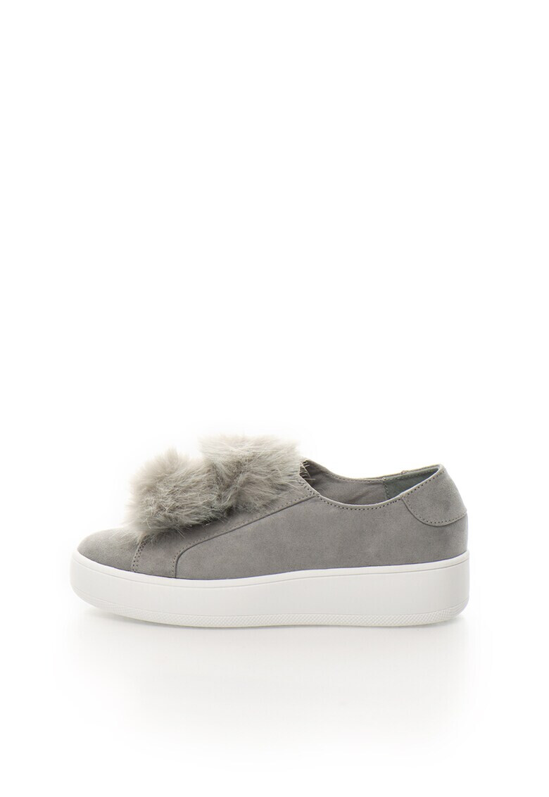 Steve Madden Pantofi slip-on flatform cu ciucuri Bryanne - Pled.ro