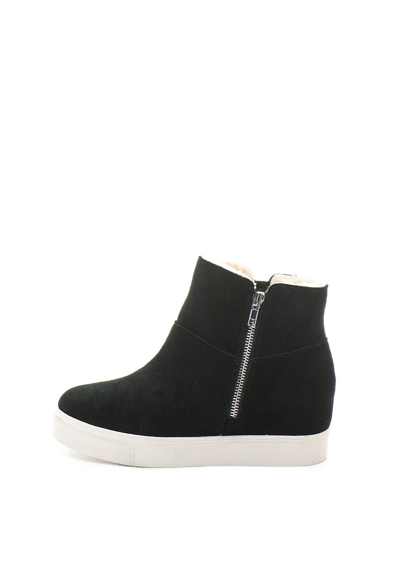 Steve Madden Pantofi sport cu toc wedge ascuns si cu fermoar Wanda - Pled.ro