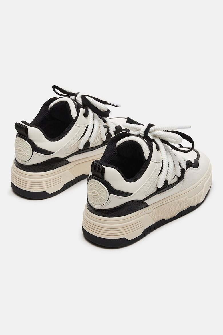 Steve Madden Pantofi sport de piele ecologica cu insertii de material textil - Pled.ro