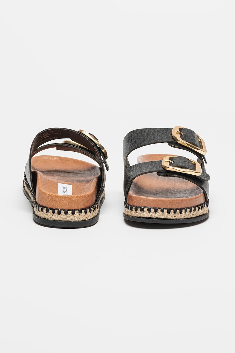 Steve Madden Papuci de piele cu catarama - Pled.ro