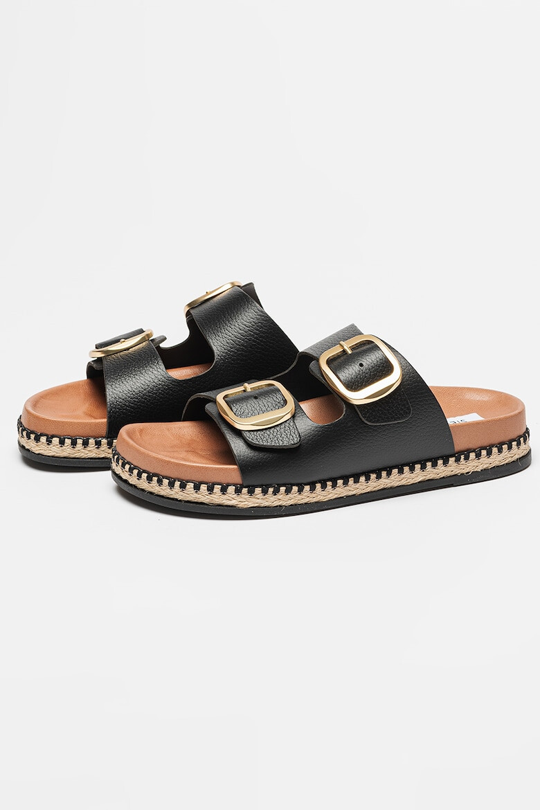 Steve Madden Papuci de piele cu catarama - Pled.ro