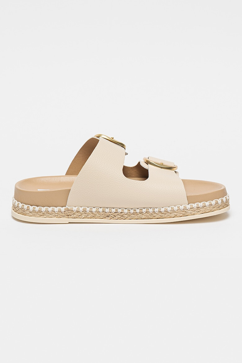 Steve Madden Papuci de piele cu catarama - Pled.ro