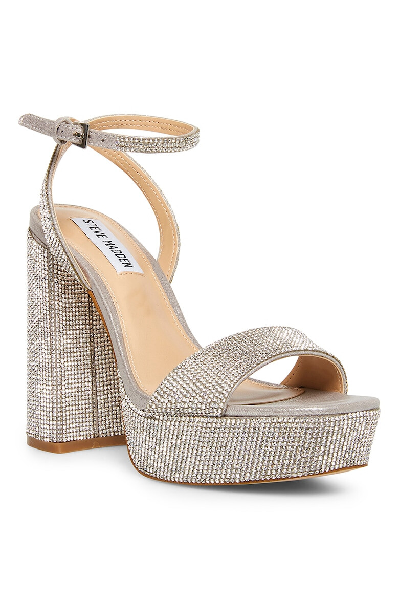 Steve Madden Sandale cu toc inalt si strasuri Lessa-R - Pled.ro